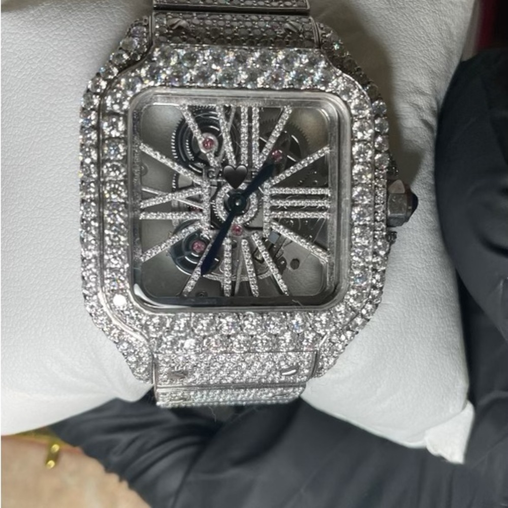 Men’s Luxury Automatic Stainless Steel Watch (Skeleton)